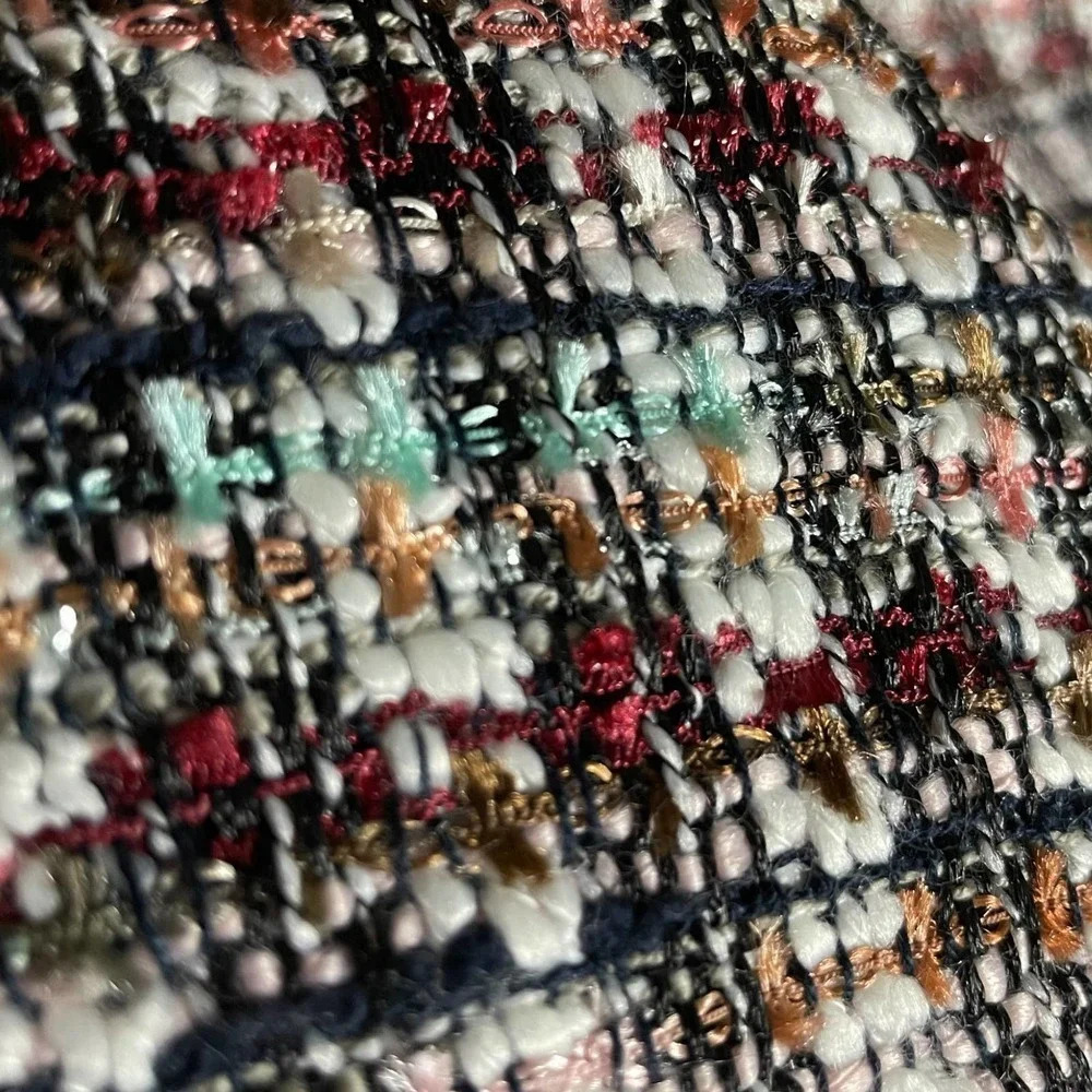 Talbots Multi-Colored Tweed Pencil Skirt Size 2P - Picture 4 of 10